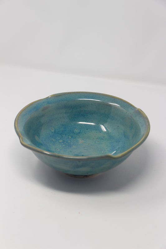 Flared Bowl, Cobaltic Sea