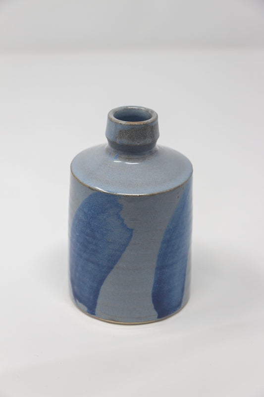 Little Vase, Light & Dark Blue