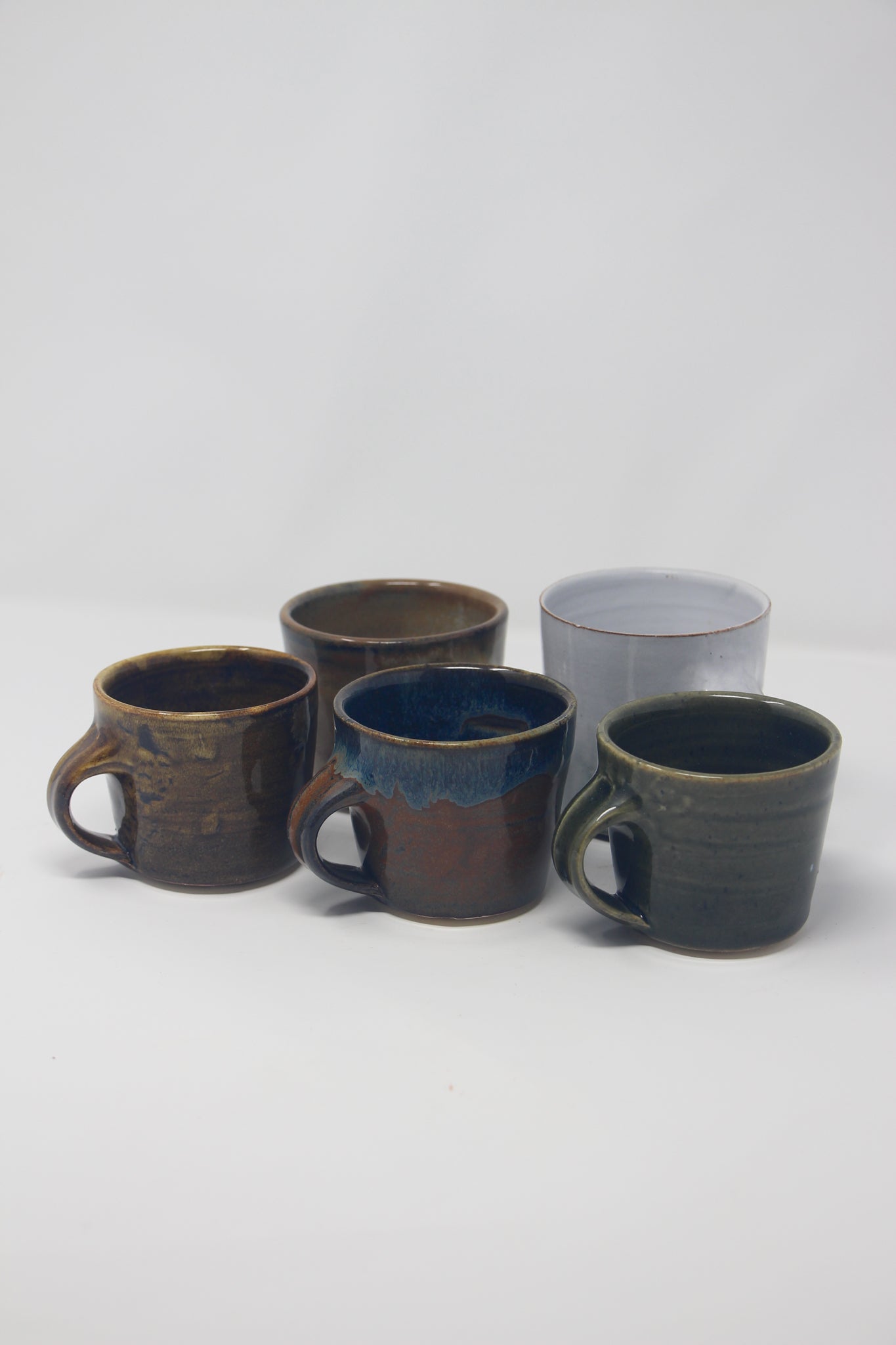 Espresso Cup, Various Glazes