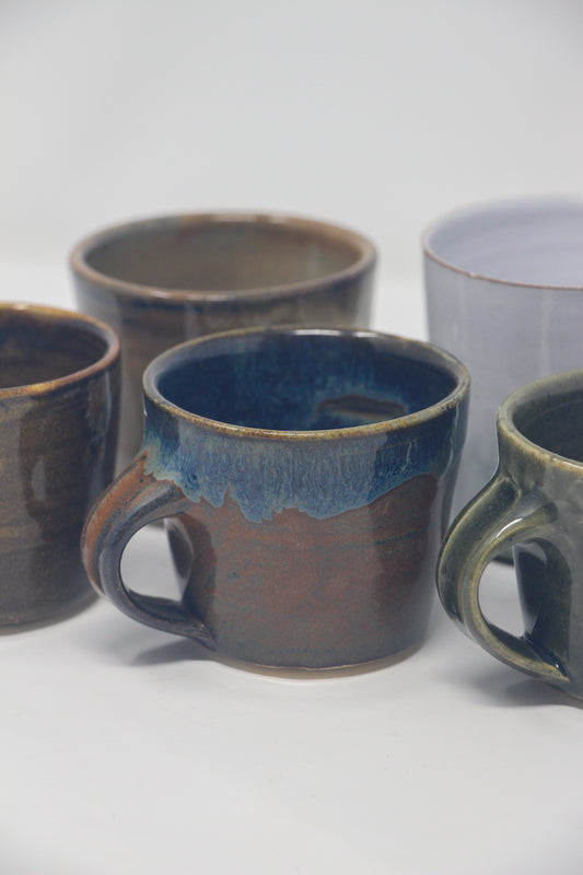 Espresso Cup, Various Glazes