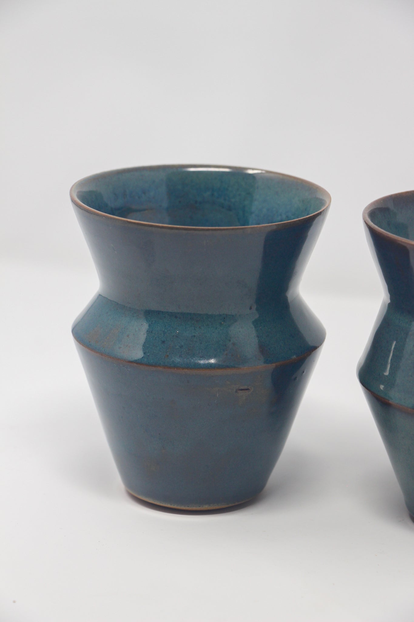 Pair of Small Vases, Coppernican Sky