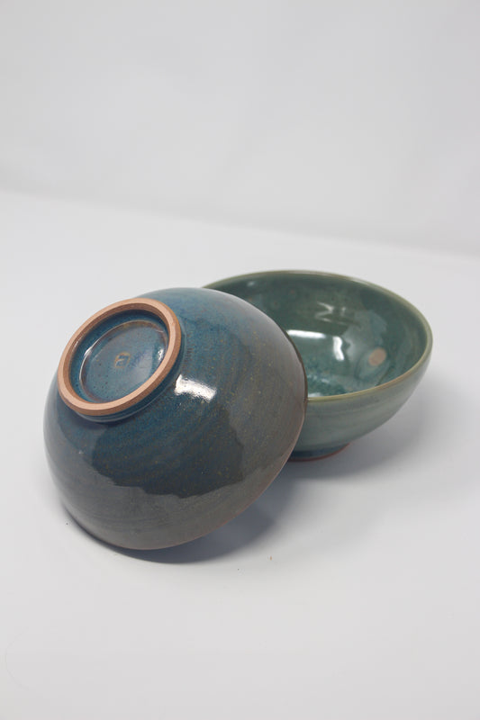 Pair of Bowls, Coppernican Sky